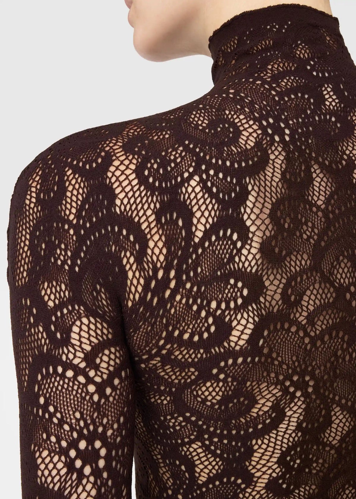Pop Floral Mesh Top