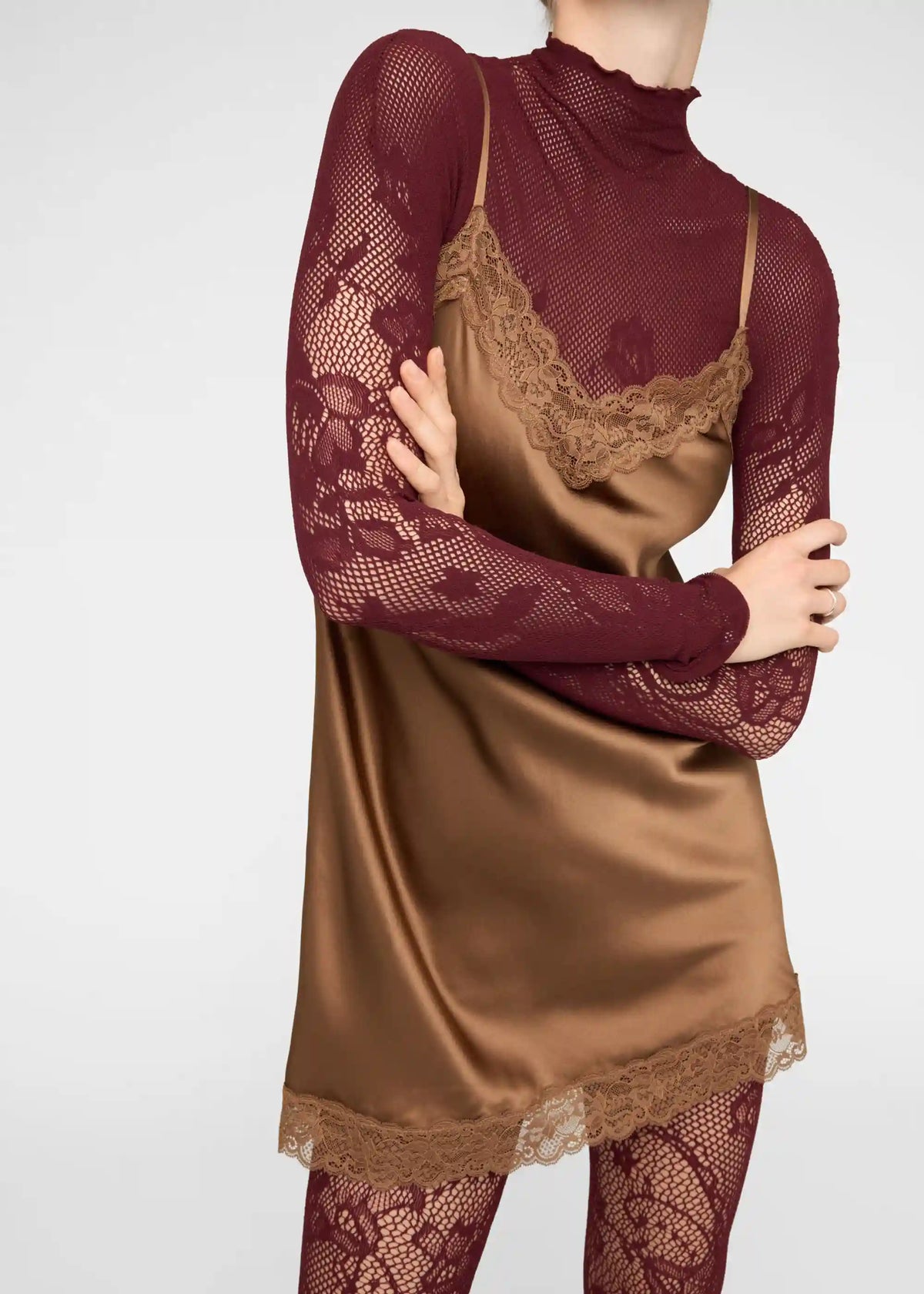 Liberty Floral Mesh Top