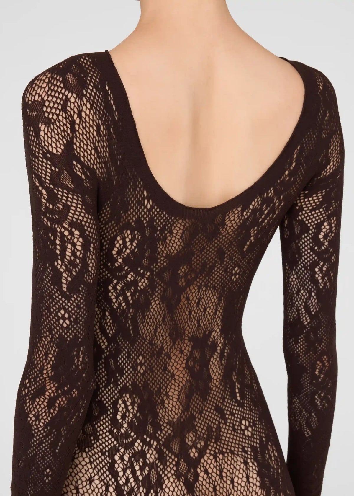 Floral Lace Full Body Tights
