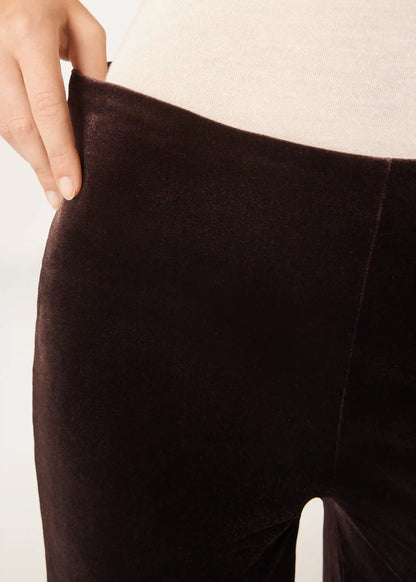 Velvet Palazzo Pants