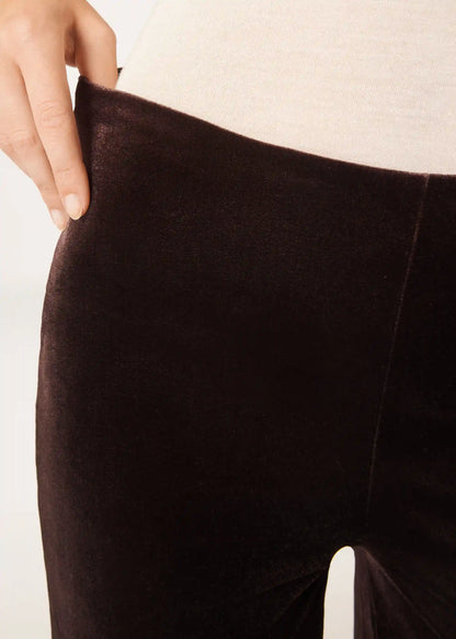 Velvet Palazzo Pants