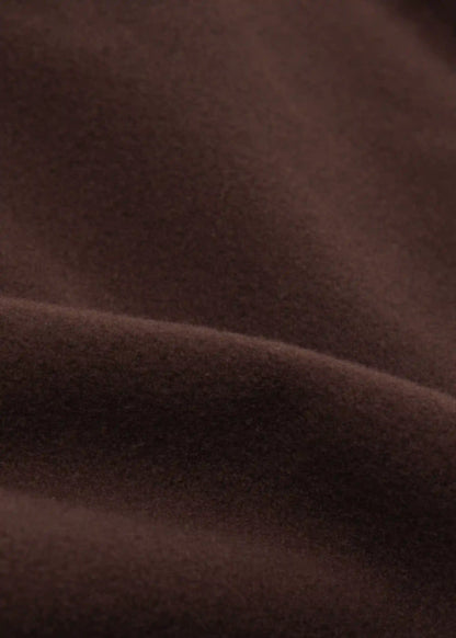 Thermal Flared Pants with Coated Effect